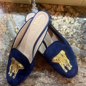 Gold Elephant Navy
Blue Mule